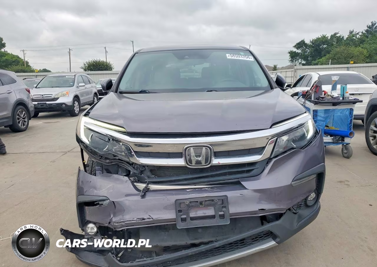 2019 Honda Pilot Ex VIN:5FNYF5H39KB029854 - 5