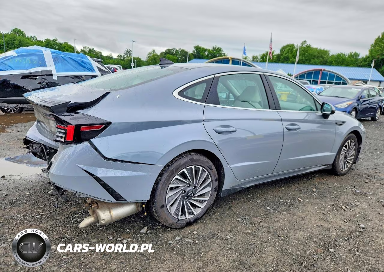 2024 Hyundai Sonata Hybrid Sel VIN:KMHL34JJ3RA095255 - 3