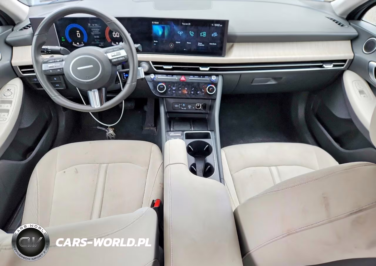 2024 Hyundai Sonata Hybrid Sel VIN:KMHL34JJ3RA095255 - 8
