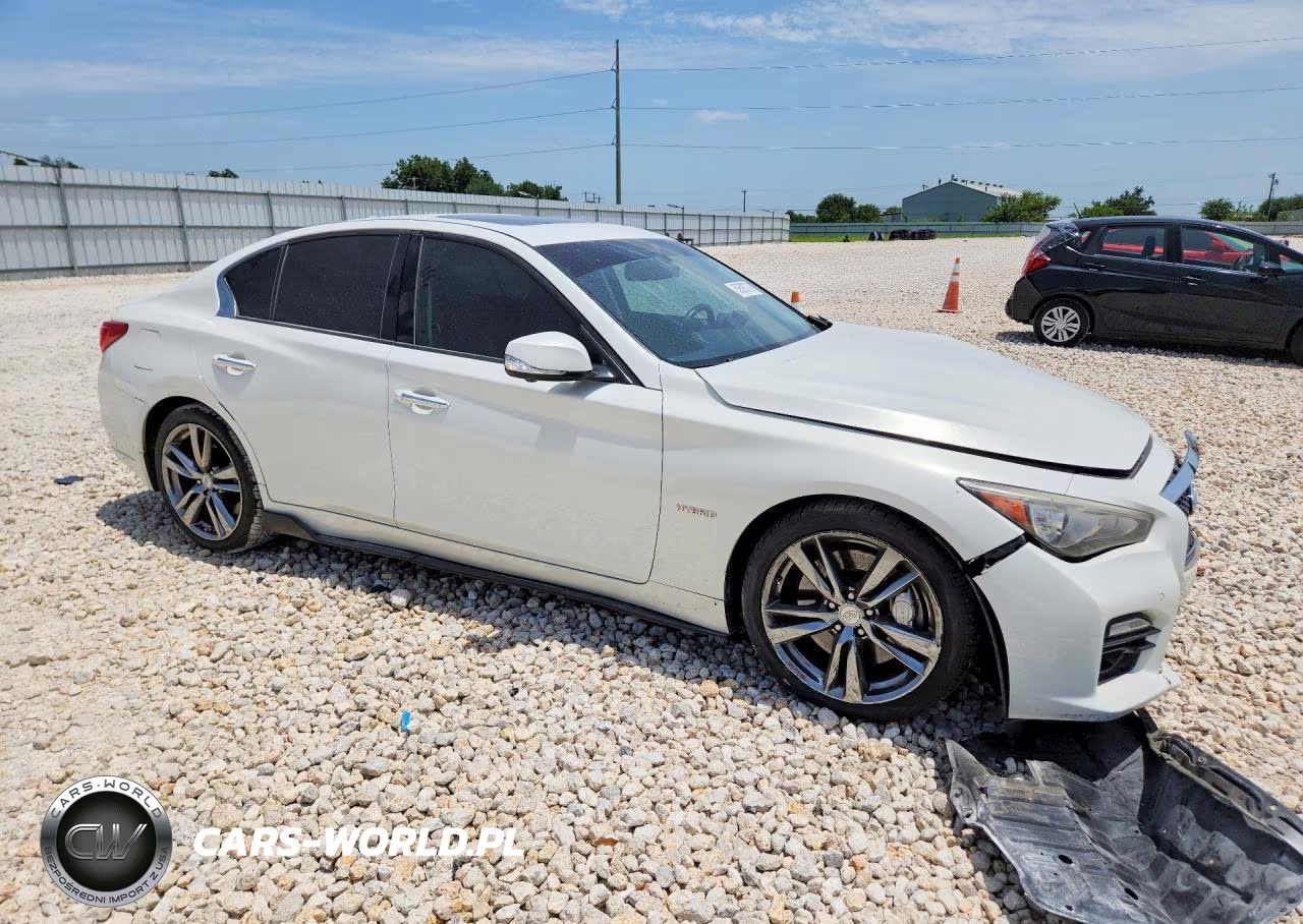 2014 Infiniti Q50 Hybrid Sport VIN:JN1AV7AR6EM702242 - 4