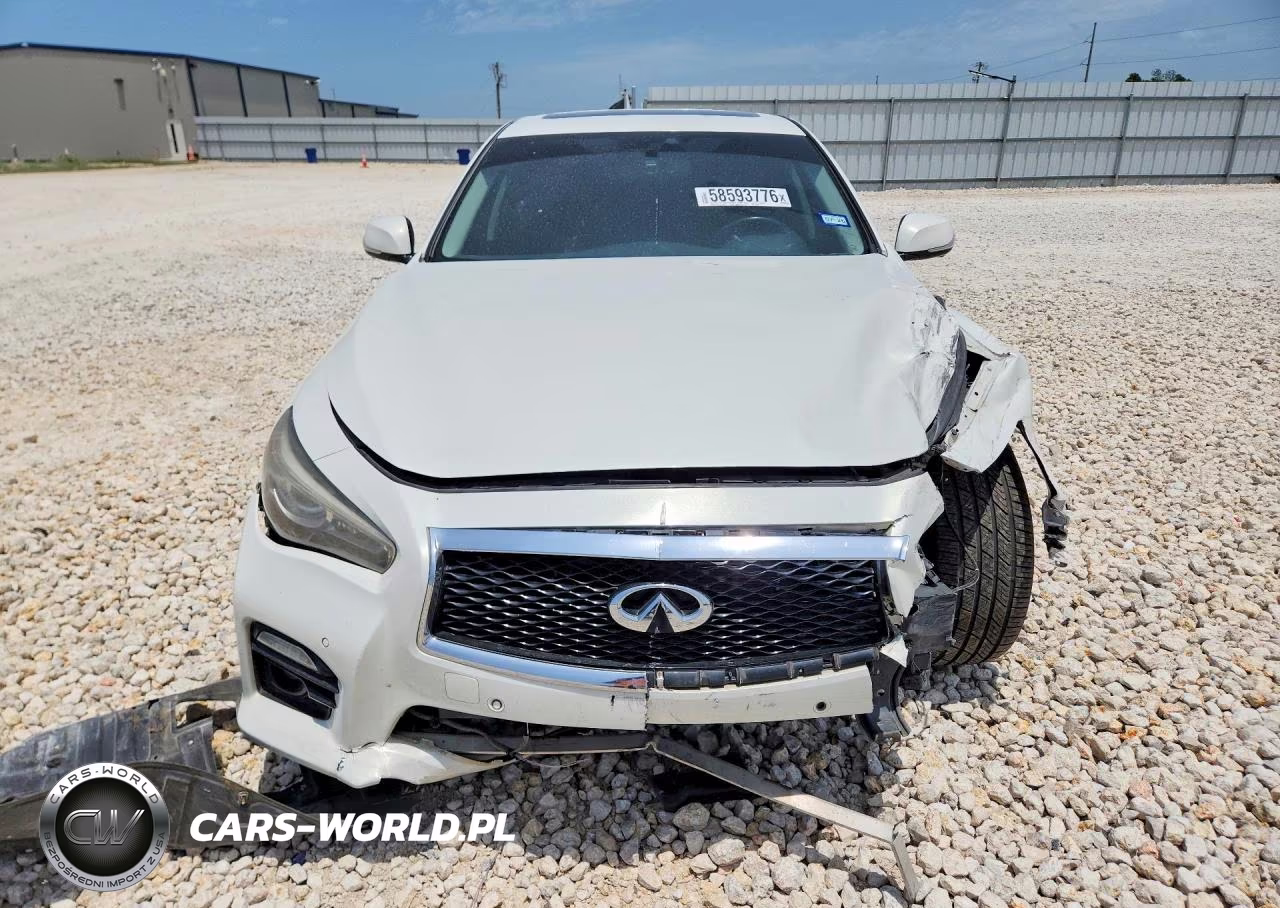 2014 Infiniti Q50 Hybrid Sport VIN:JN1AV7AR6EM702242 - 5