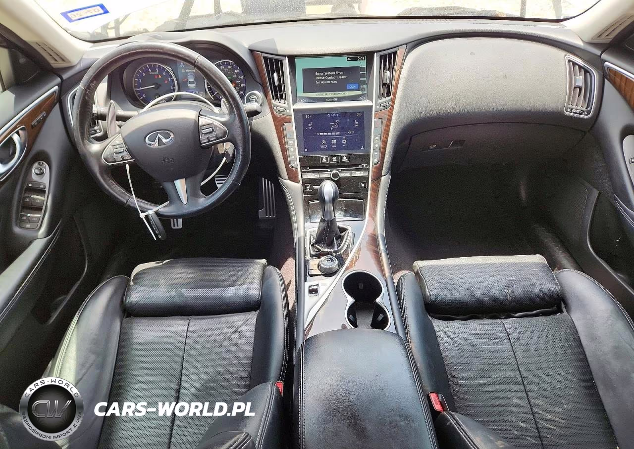 2014 Infiniti Q50 Hybrid Sport VIN:JN1AV7AR6EM702242 - 8