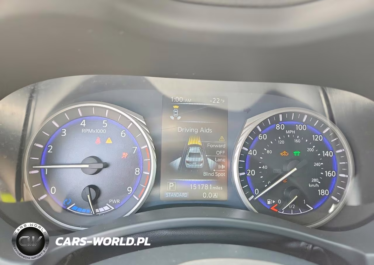 2014 Infiniti Q50 Hybrid Sport VIN:JN1AV7AR6EM702242 - 9