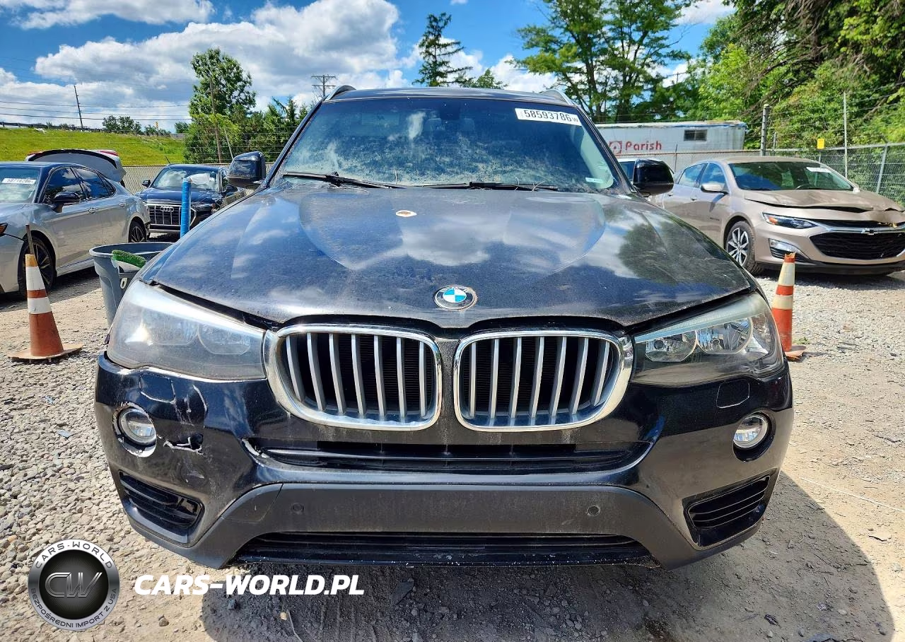2015 BMW X3 xDrive28I VIN:5UXWX9C50F0D45105 - 5