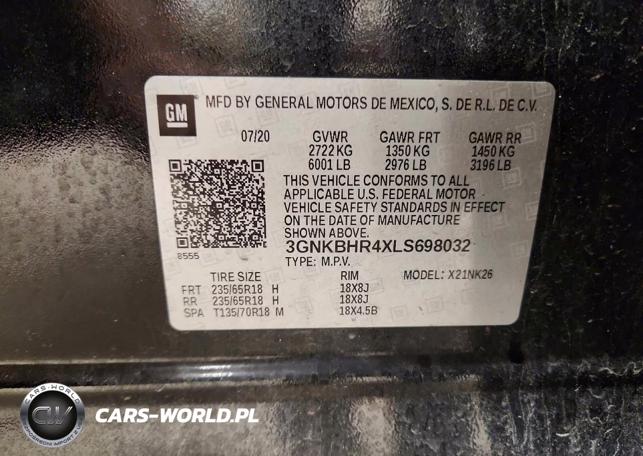 2020 Chevrolet Blazer 2Lt VIN:3GNKBHR4XLS698032 - 13