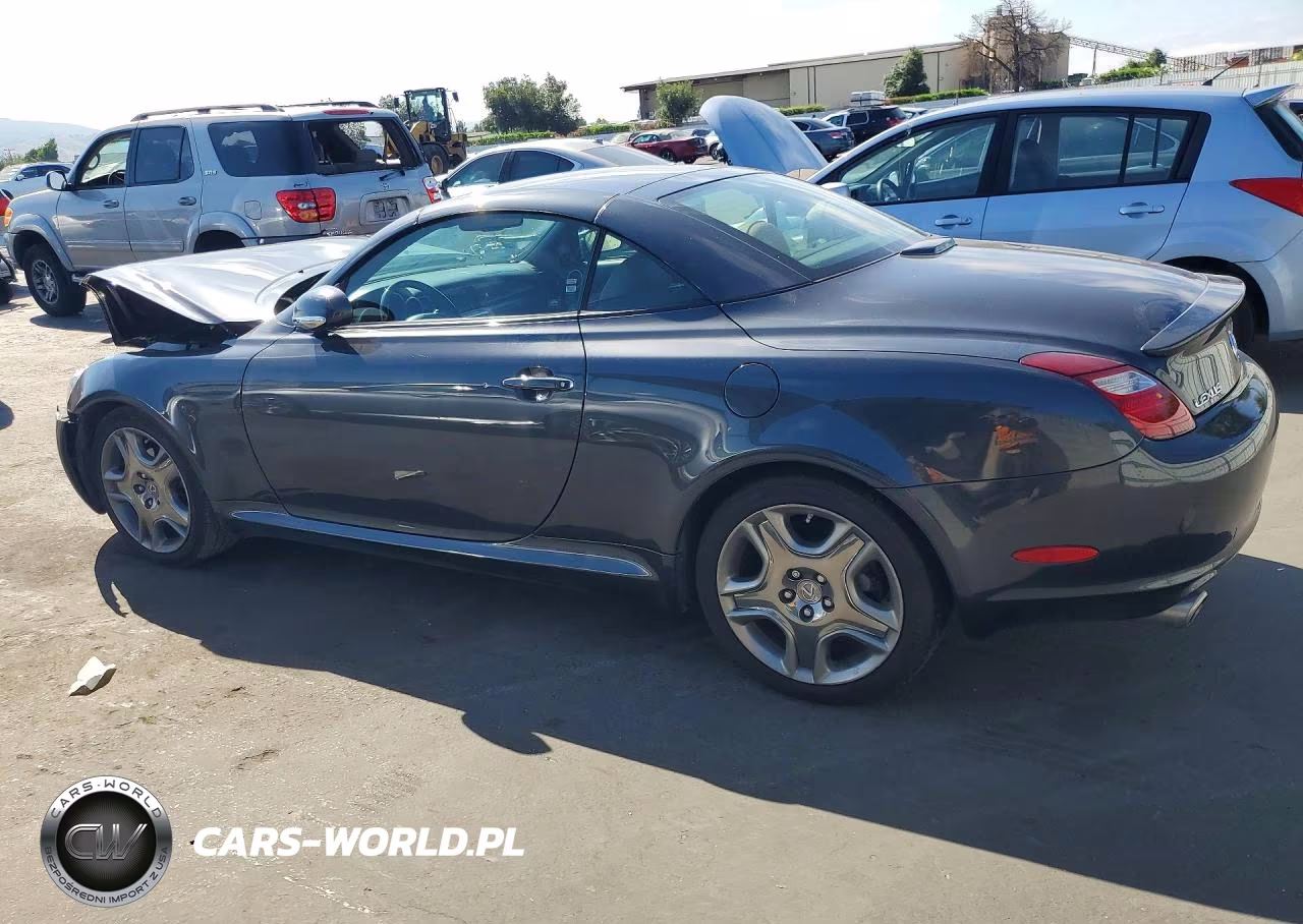 2008 Lexus Sc 430 VIN:JTHFN45Y989018178 - 2
