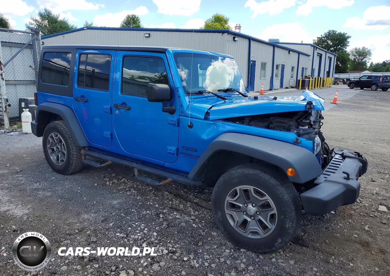 2016 Jeep Wrangler Unlimited Sport VIN:1C4BJWDG6GL107935 - 4
