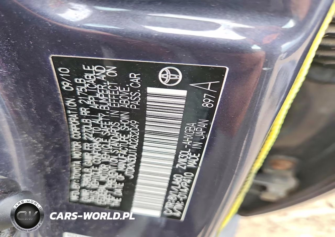 2010 Toyota Prius Iv VIN:JTDKN3DU1A0232049 - 13