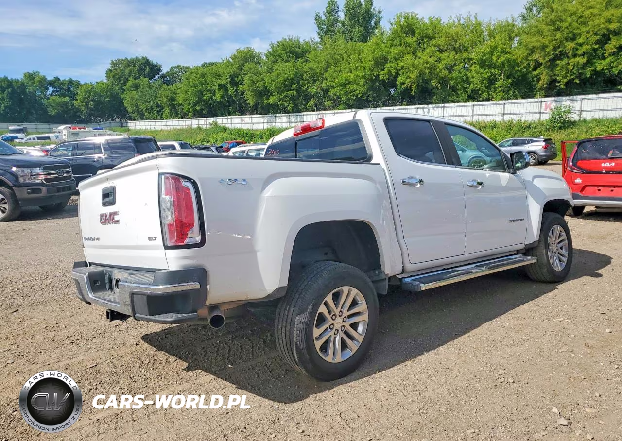 2017 GMC Canyon Slt VIN:1GTG6DEN2H1218617 - 3