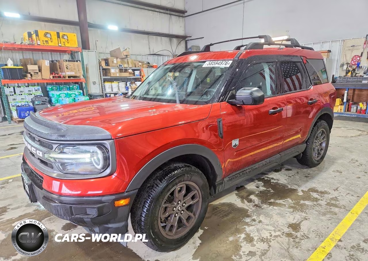2022 Ford Bronco Sport Big Bend VIN:3FMCR9B67NRD92681 - 1