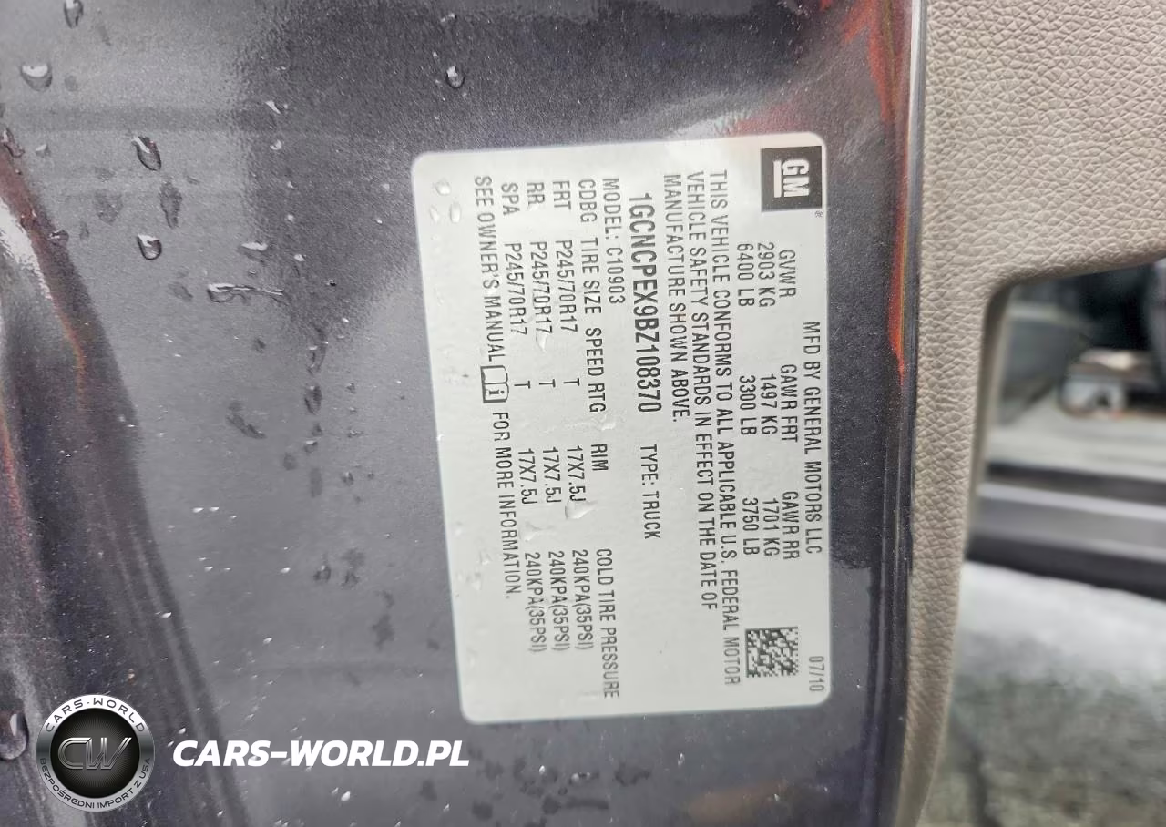 2011 Chevrolet Silverado C1500 VIN:1GCNCPEX9BZ108370 - 12