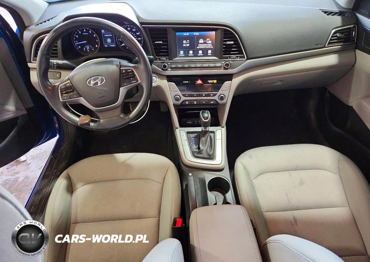 2017 Hyundai Elantra Se VIN:5NPD84LF1HH019303 - 8
