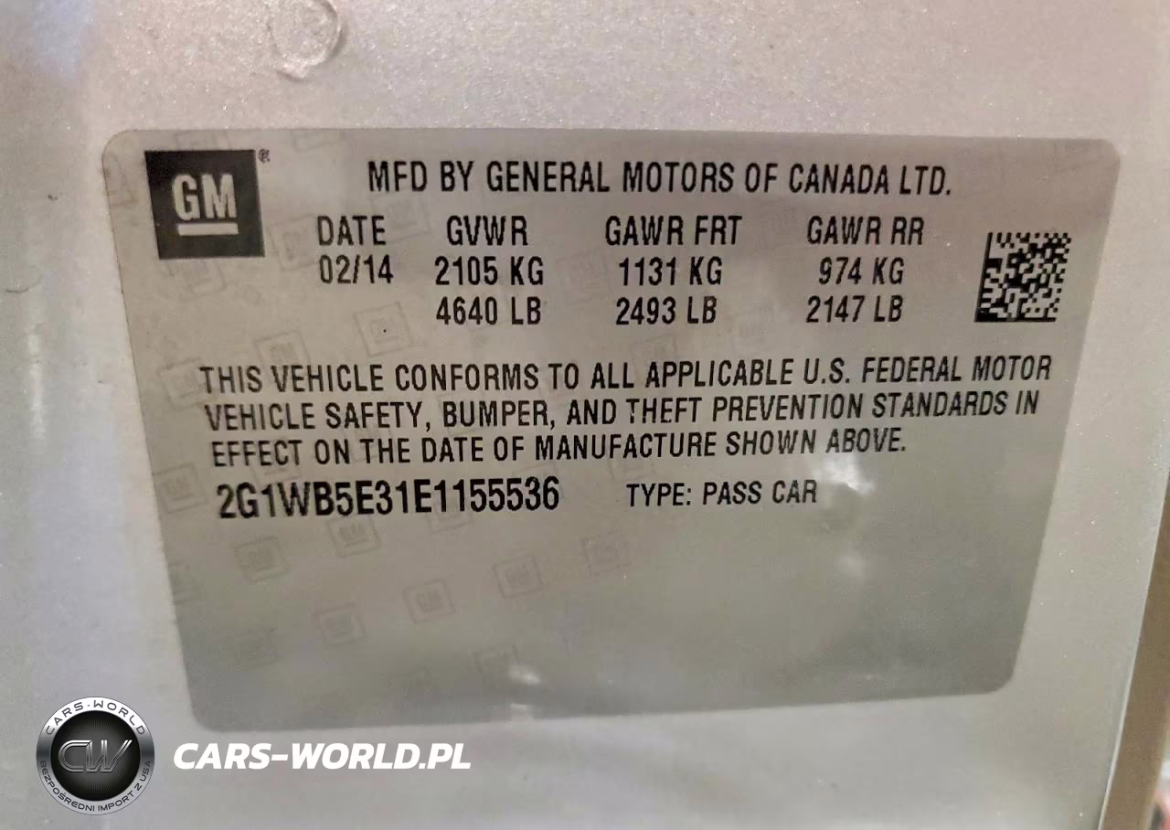 2014 Chevrolet Impala Limited Lt VIN:2G1WB5E31E1155536 - 12