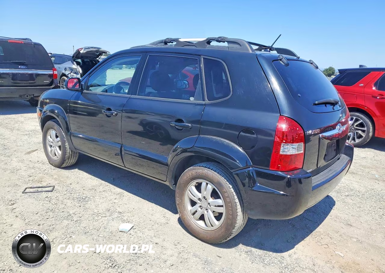 2007 Hyundai Tucson Se VIN:KM8JN12DX7U612829 - 2