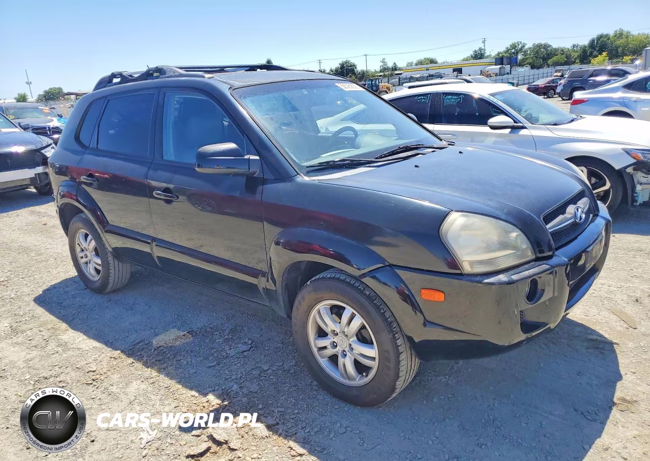 2007 Hyundai Tucson Se VIN:KM8JN12DX7U612829 - 4