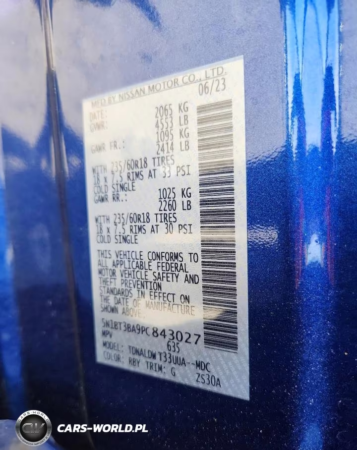 2023 Nissan Rogue Sl VIN:5N1BT3BA9PC843027 - 13