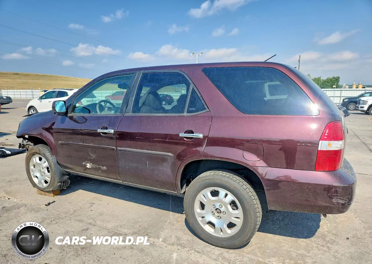 2002 Acura Mdx VIN:2HNYD18252H512283 - 2