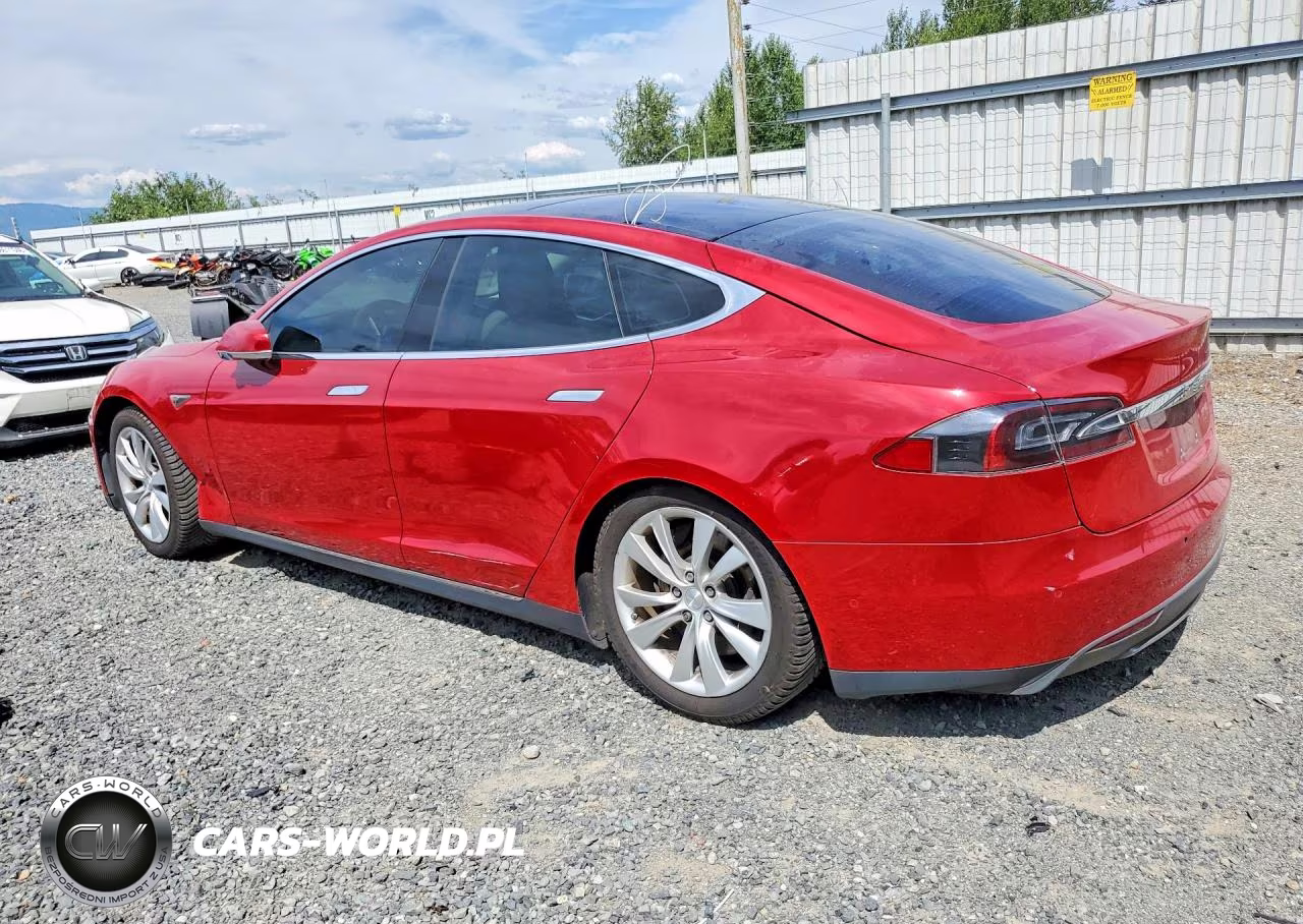 2015 Tesla Model S 90D VIN:5YJSA1V23FF099302 - 2