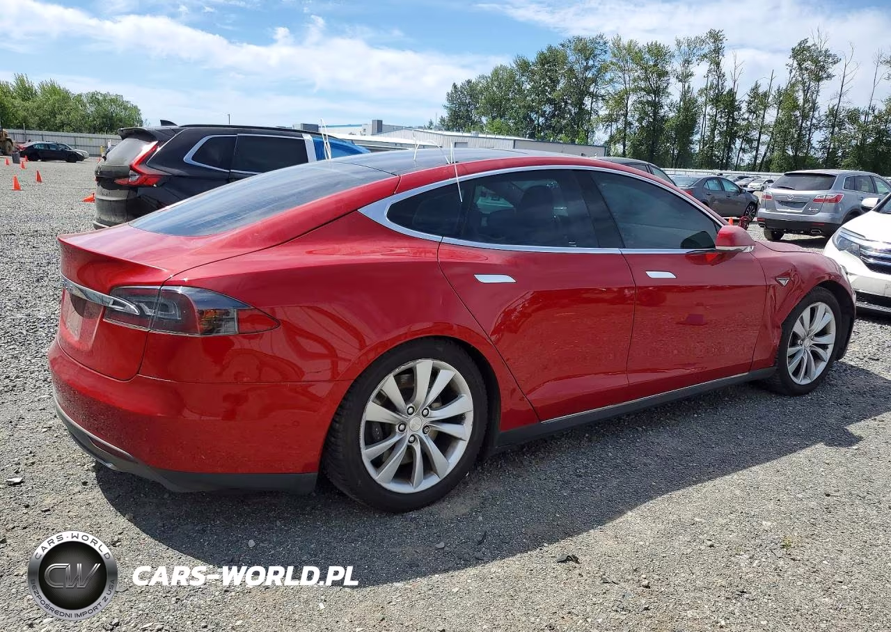 2015 Tesla Model S 90D VIN:5YJSA1V23FF099302 - 3