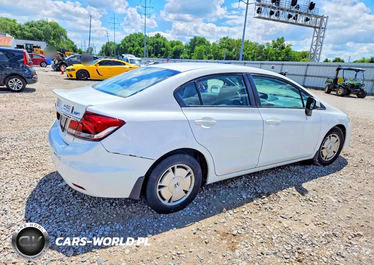 2013 Honda Civic Hf VIN:2HGFB2F6XDH556296 - 3