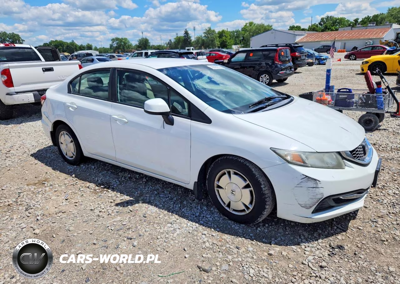 2013 Honda Civic Hf VIN:2HGFB2F6XDH556296 - 4