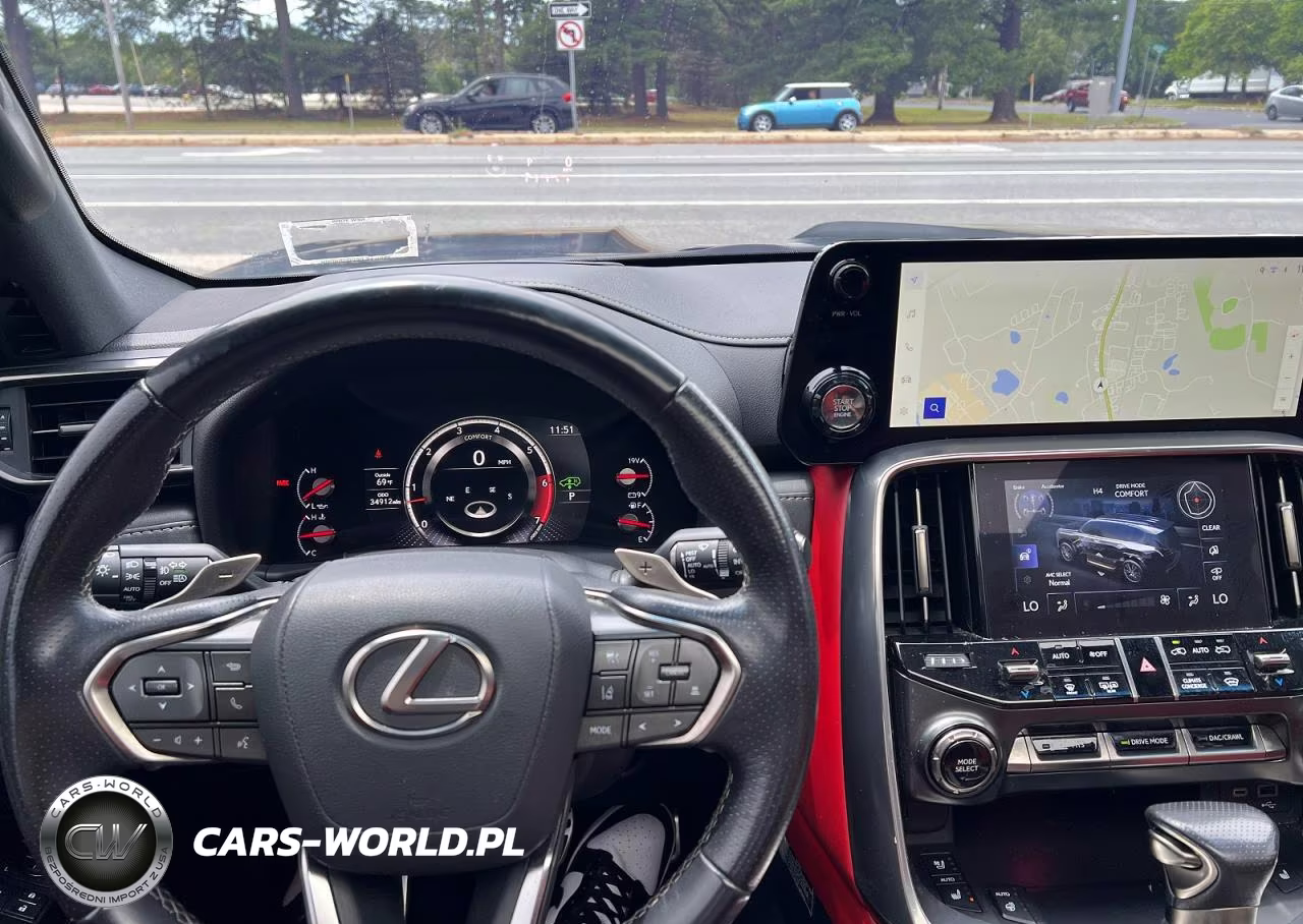 2023 Lexus Lx 600 F Sport Handling VIN:JTJMB7CX6P4024686 - 7