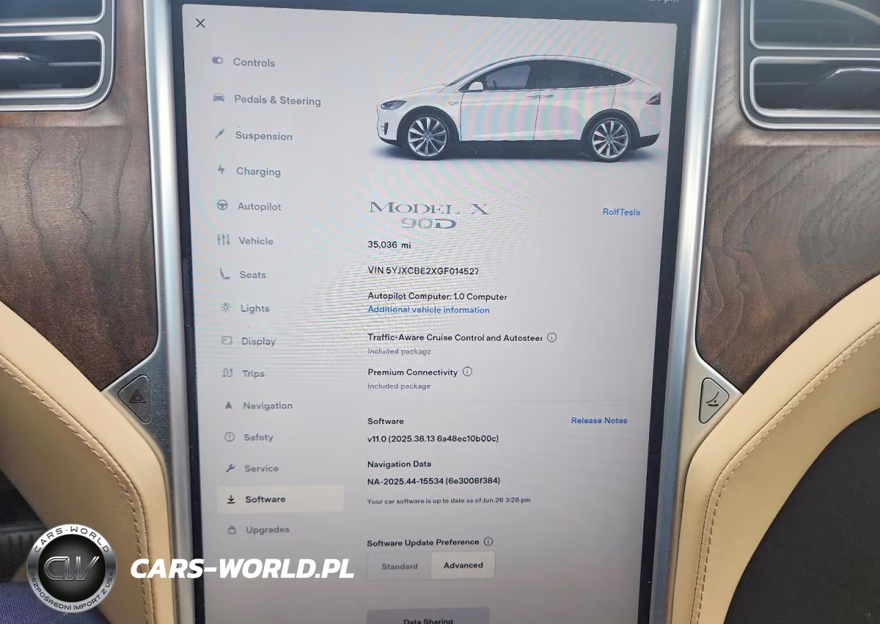 2016 Tesla Model X VIN:5YJXCBE2XGF014527 - 9
