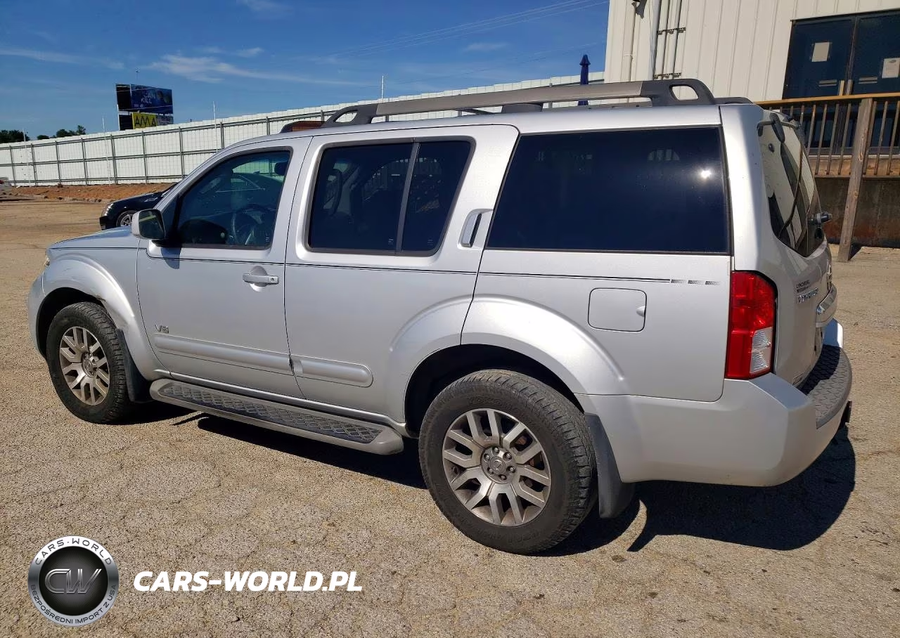 2008 Nissan Pathfinder Se V8 VIN:5N1BR18B98C609510 - 2