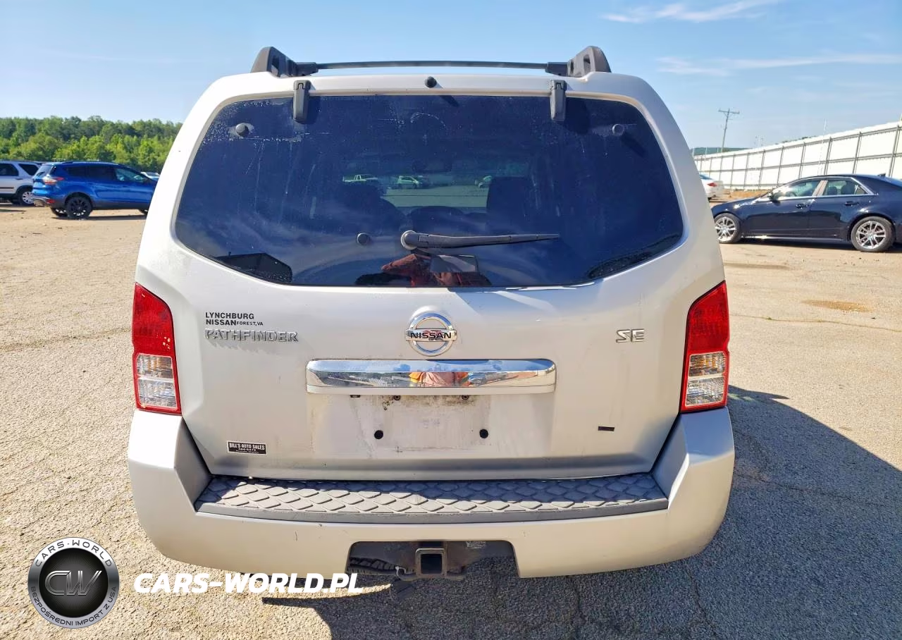 2008 Nissan Pathfinder Se V8 VIN:5N1BR18B98C609510 - 6