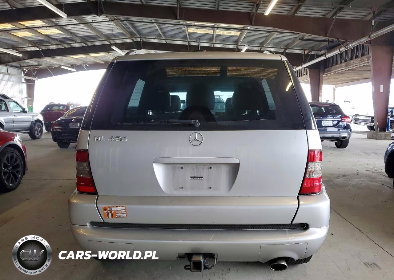 2001 Mercedes-Benz Ml 430 VIN:4JGAB72E11A240763 - 6