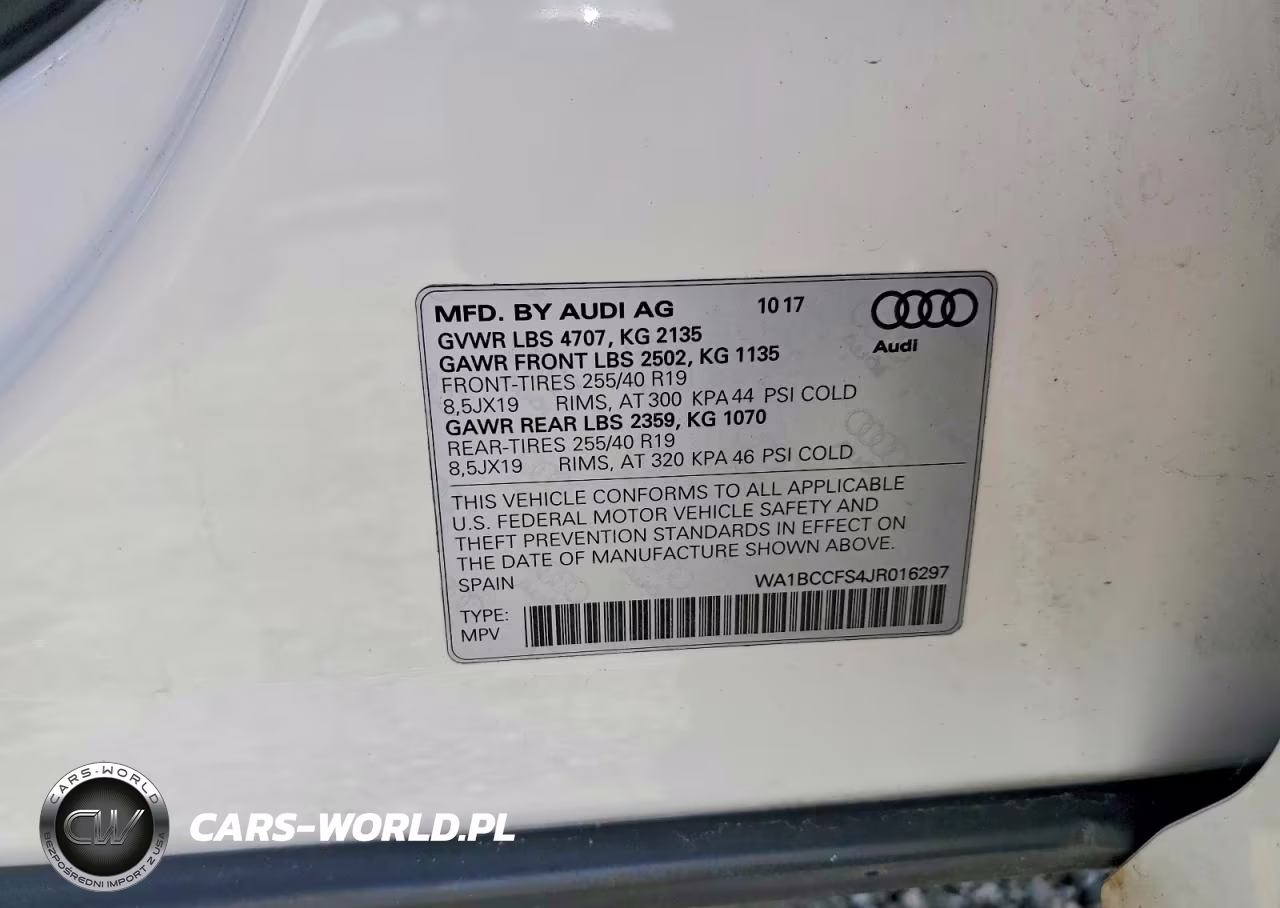 2018 Audi Q3 Premium VIN:WA1BCCFS4JR016297 - 13