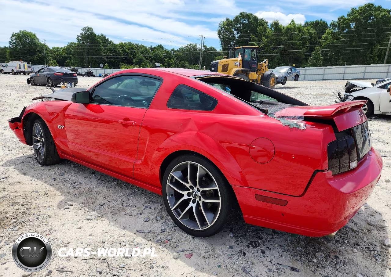 2007 Ford Mustang Gt VIN:1ZVFT82HX75341760 - 2
