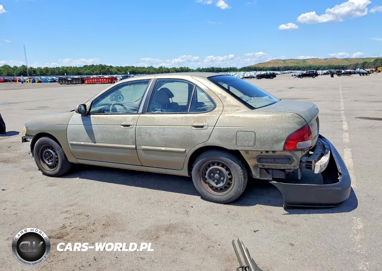2001 Nissan Sentra Xe VIN:3N1CB51D81L521044 - 2