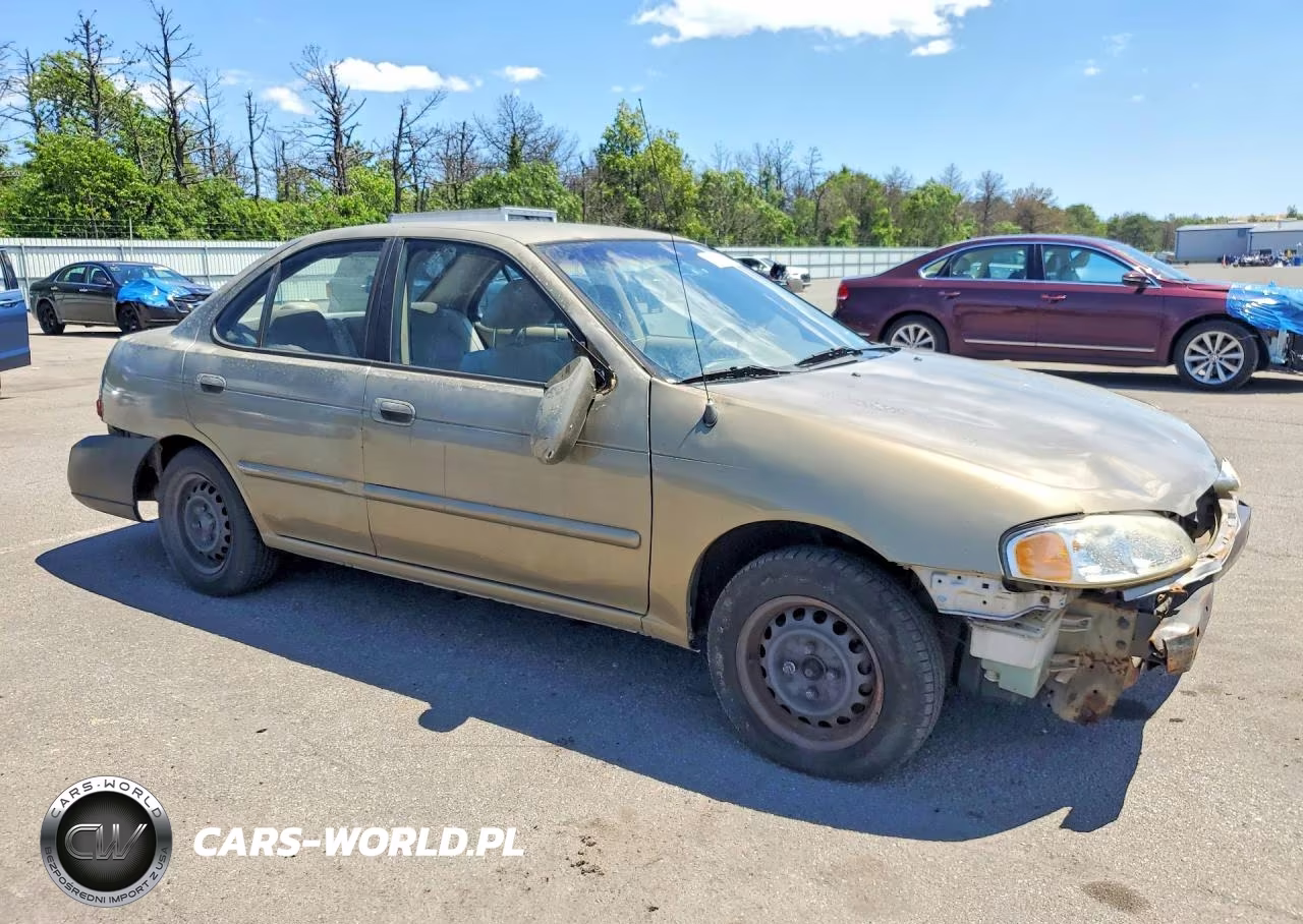2001 Nissan Sentra Xe VIN:3N1CB51D81L521044 - 4