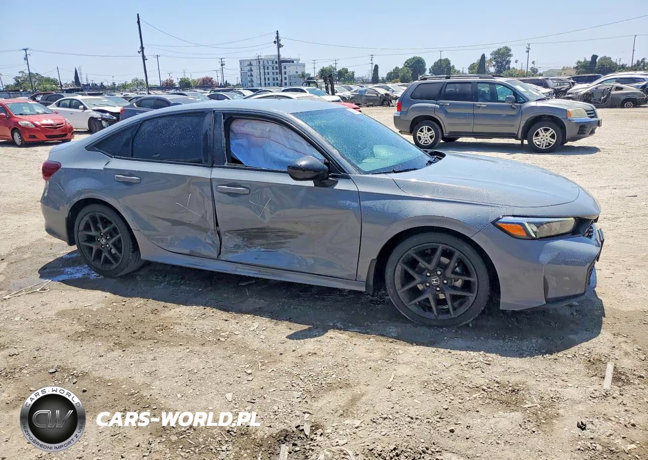 2025 Honda Civic Sport VIN:2HGFE2F52SH546101 - 4