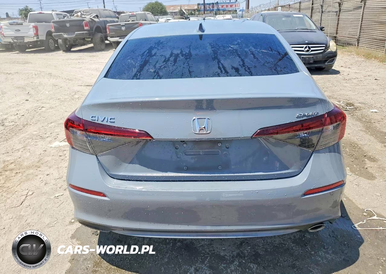 2025 Honda Civic Sport VIN:2HGFE2F52SH546101 - 6