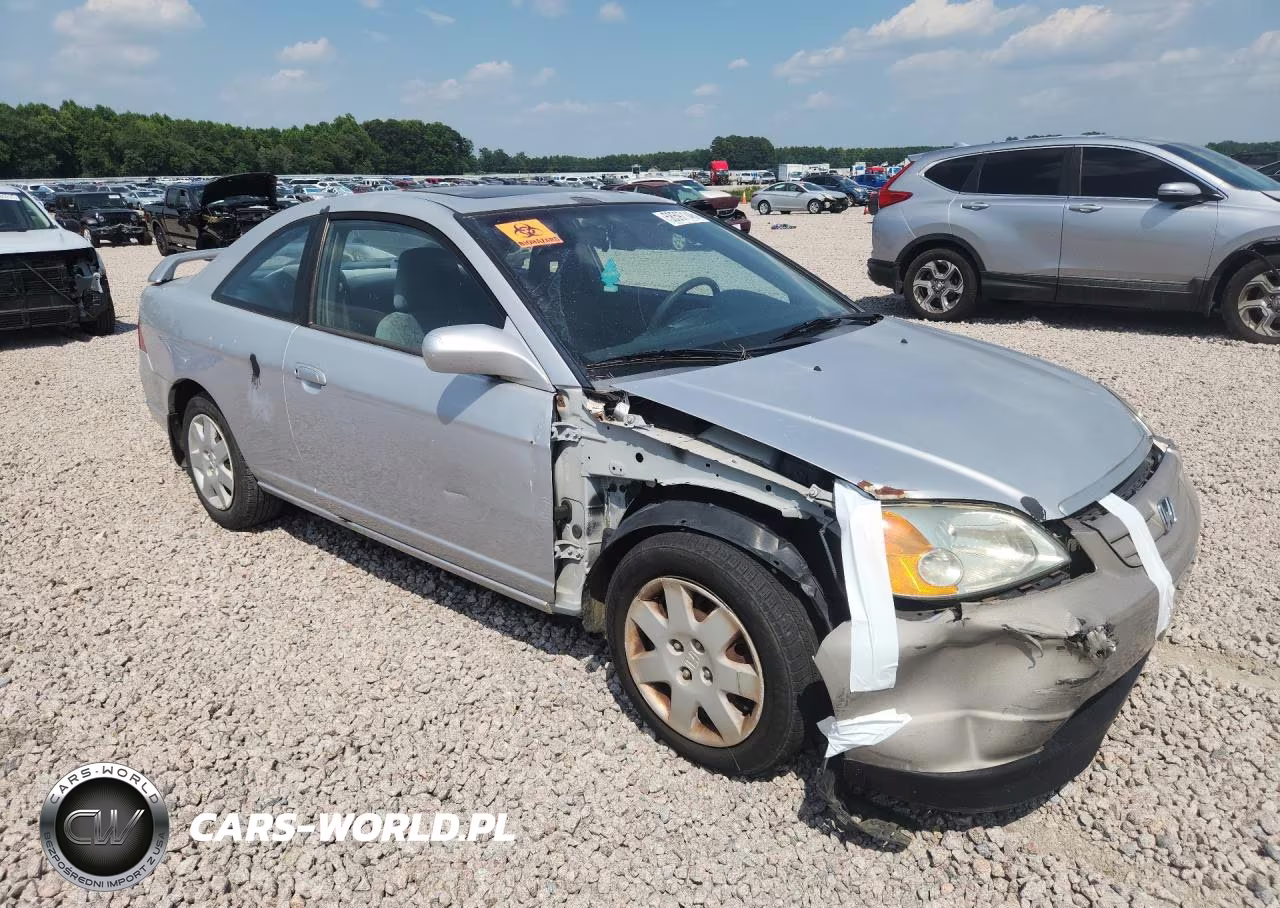 2002 Honda Civic Ex VIN:1HGEM22072L080323 - 4