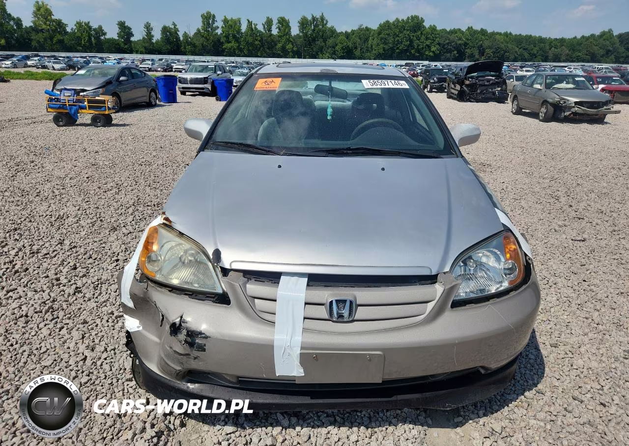 2002 Honda Civic Ex VIN:1HGEM22072L080323 - 5