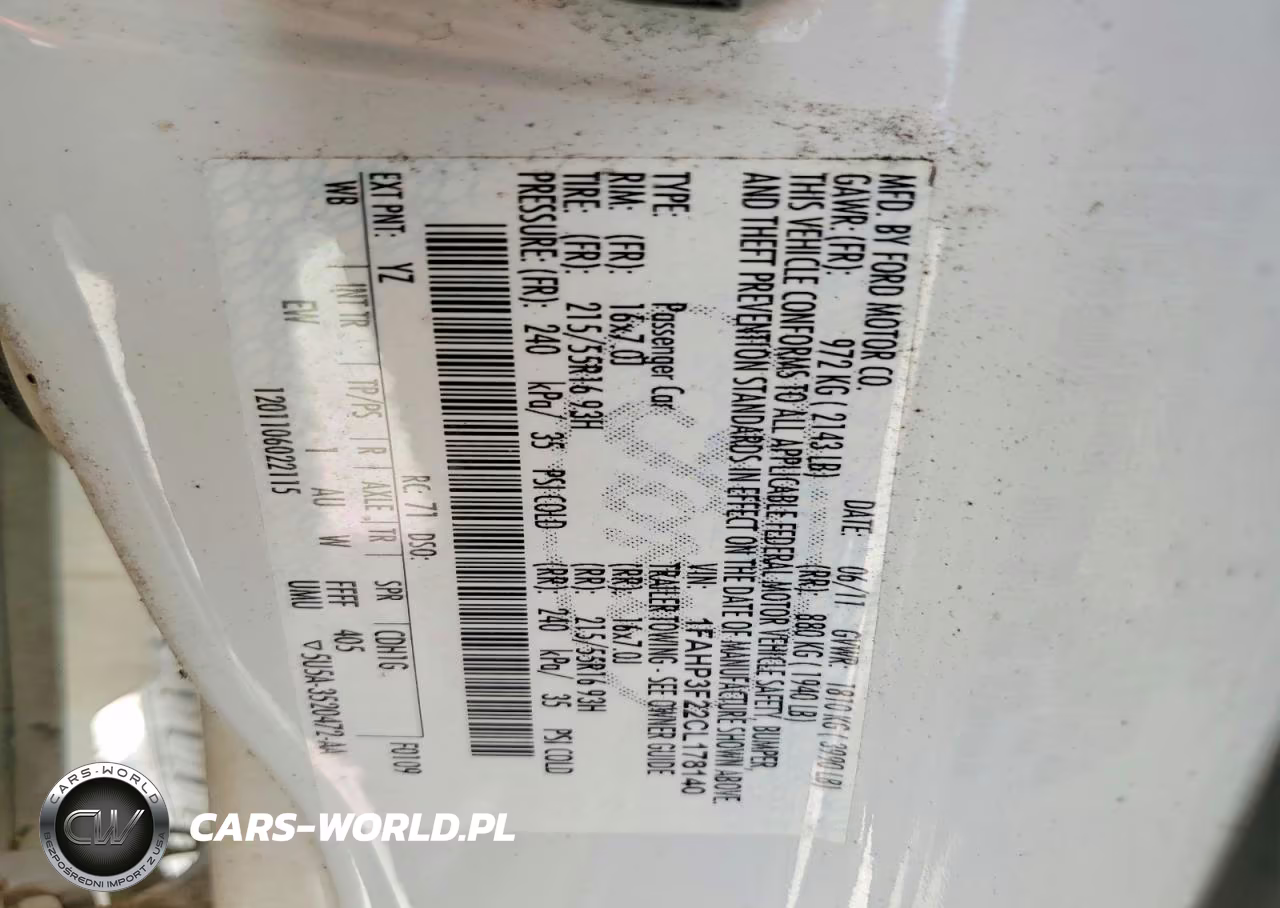 2012 Ford Focus Se VIN:1FAHP3F22CL178140 - 12