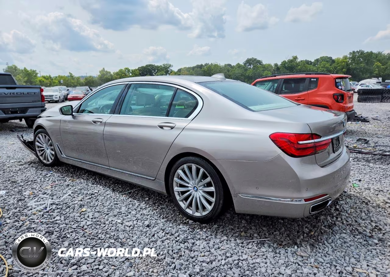 2016 BMW 740 I VIN:WBA7E2C59GG547835 - 2