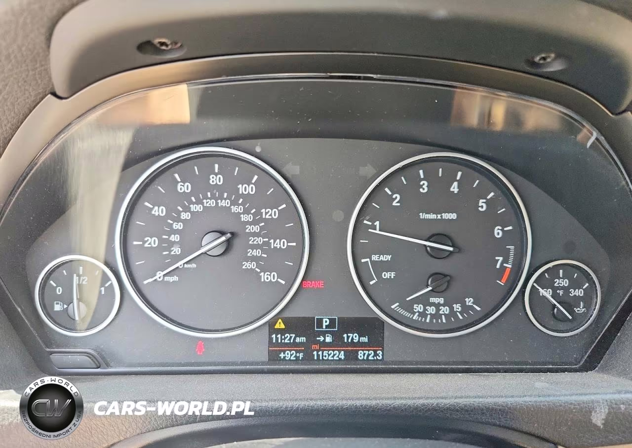 2015 BMW 328 I Sulev VIN:WBA3C1C56FK120249 - 9