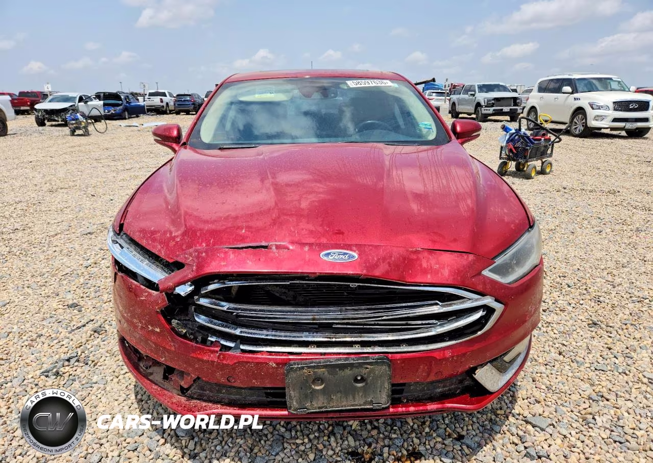 2017 Ford Fusion Se VIN:3FA6P0H9XHR206372 - 5
