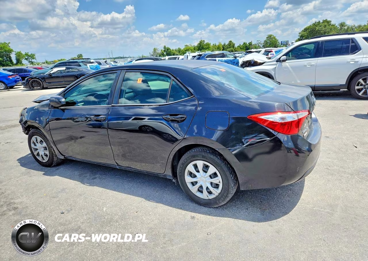2015 Toyota Corolla L VIN:5YFBURHE3FP226176 - 2