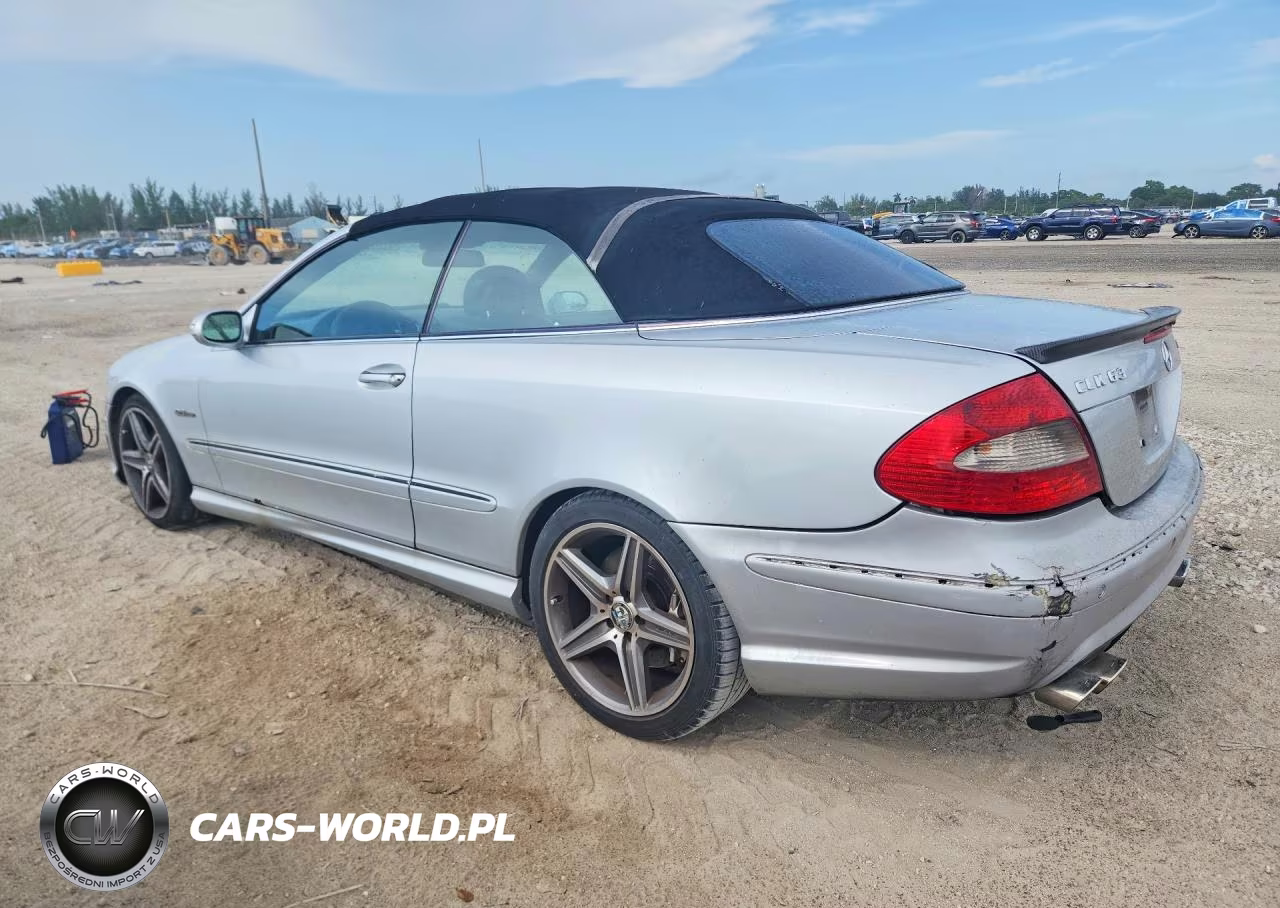 2007 Mercedes-Benz Clk 63 Amg VIN:WDBTK77G17T076904 - 2