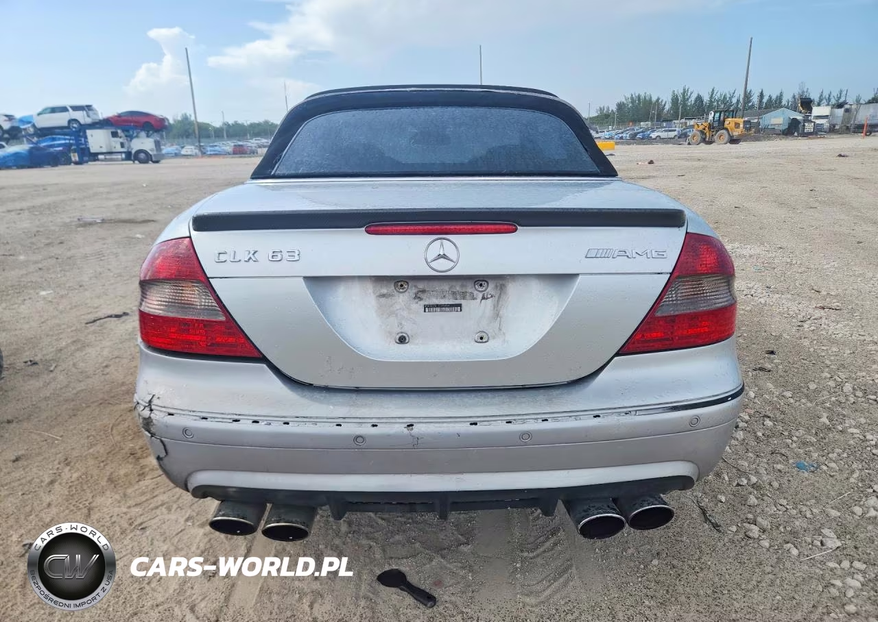 2007 Mercedes-Benz Clk 63 Amg VIN:WDBTK77G17T076904 - 6