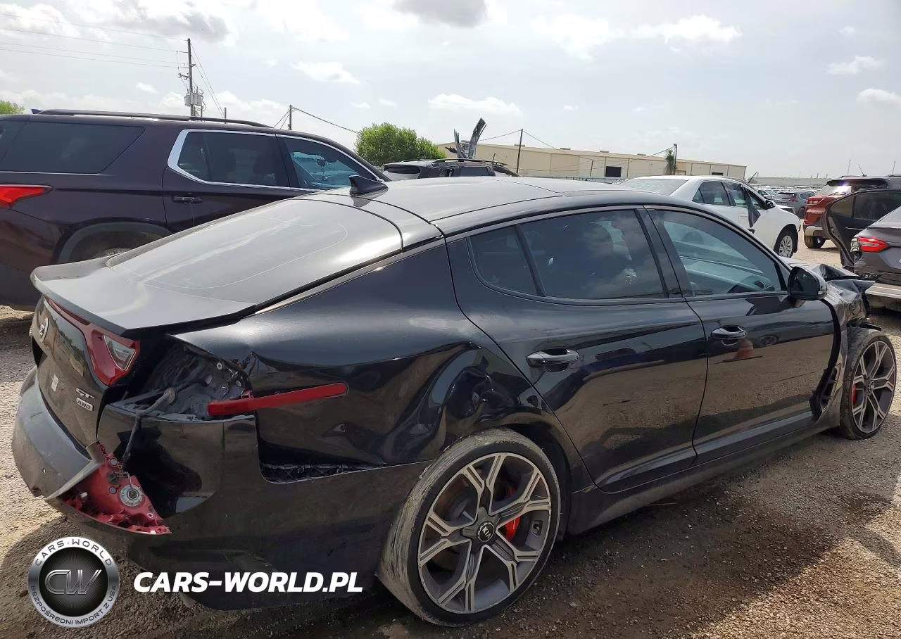 2018 Kia Stinger Gt2 VIN:KNAE55LC8J6022186 - 3