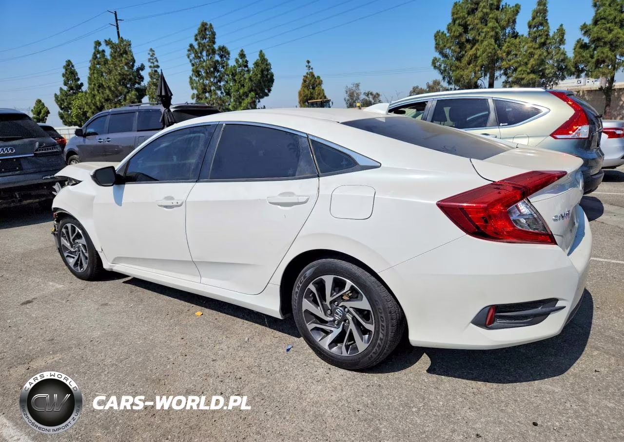2017 Honda Civic Ex VIN:2HGFC2F73HH510501 - 2