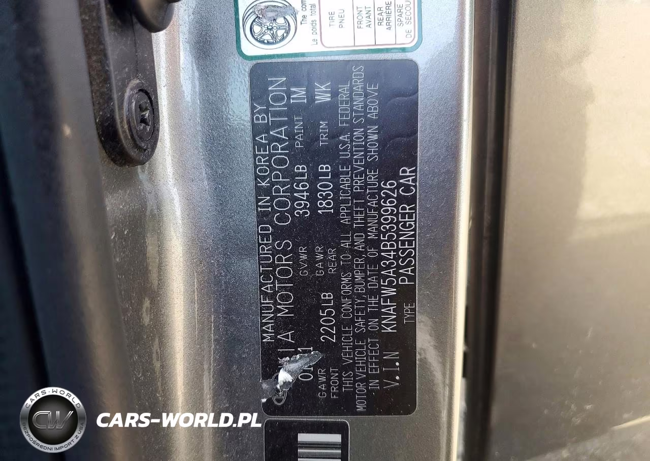 2011 Kia Forte Sx VIN:KNAFW5A34B5399626 - 12