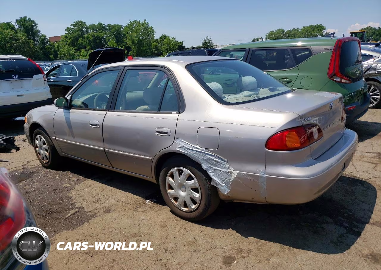 2001 Toyota Corolla Le VIN:2T1BR12E01C416599 - 2