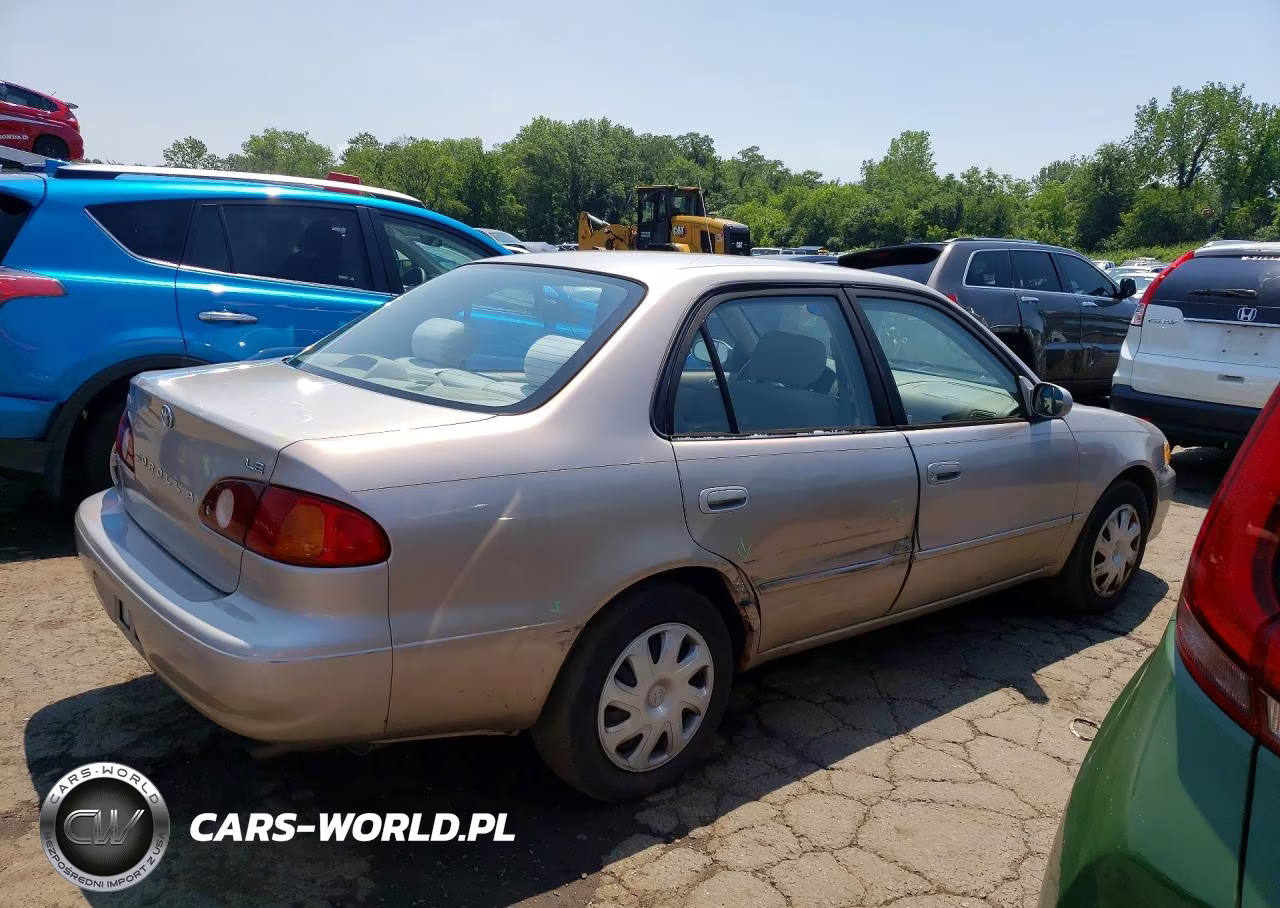 2001 Toyota Corolla Le VIN:2T1BR12E01C416599 - 3